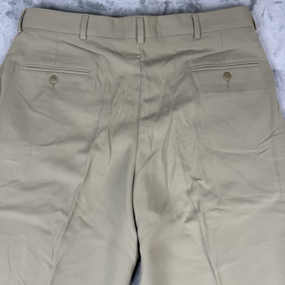Kenneth Cole Reaction Men's Tan, Beige Dress Pants Slacks Size 36x30 - Picture 7 of 9